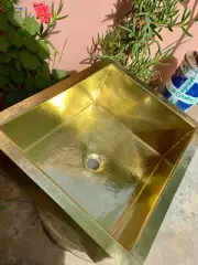 Solid Brass Undermount Hammered Sink, Kitchen Bar Sink, Island Sink
