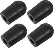 Kisangel 4Pcs Double Bass Endpin Stopper Non Slip Rubber Caps for Musical Instruments Durable Slip Pads Enhance Stability and Resonance Compatible with Various Double Bass Models