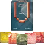 Known Stranger | Spa Day | Mixed Range Tea Infusion| 5 Flavours x 3 Tea Bags (x15 Tea Bag Total) Rosehip Chamomile, Lemony Ginger, Apple Lemongrass, Rooibos Chamomile, Unique Rooibos