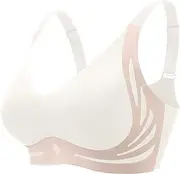 [peassa] Womens Wireless Bras Comfortable Support No Underwire Bralettes Full Coverage Everyday Bras