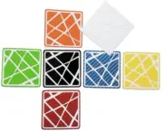 Replacement stickers for you Rubiks´s cube Axis 4x4 King KONG fiber classic