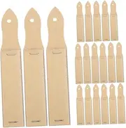 Angoily 20pcs Mini Pencil Sharpener Sandpaper for Artists Crayon Sharpener Sketch Drawing Pencil Pastel Sticks Classroom Art Tool Portable Handheld