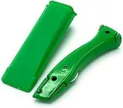 TradeUnderlay Green Dolphin Delphin Knife Carpet Fitter Economy Tool with Holster - NO Blades