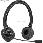Bluetooth On Ear Headset with Mute Button Mic&USB Dongle for Office Call Meeting