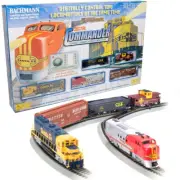 Bachmann 00501 SANTA FE Digital Commander Deluxe Electric Train Set HO Scale
