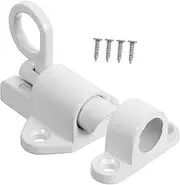 HOMOCONO Aluminum Alloy Attic Ceiling Latch Tool Self Closing with Screws for Home Doors Windows Cabinets Simple Installation Noise Reduction Aesthetic Design