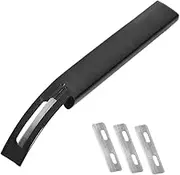 Anneome 1 Set Leather Edge Skiving Tool Ergonomic Leather Trimmer for Precision Trimming Present for Craft Enthusiasts