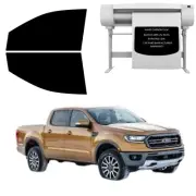 Precut Tint Kit Nano Carbon Film for Ford Ranger 2019 Front Windows (for: Ford)