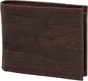 [Simaru] Vegan Wallet Made of Cork, High-Quality Cork Leather Wallet with RFID Protection, Vegan Wallet