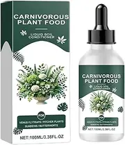 Carnivorous Plant Food - 100ml Venus Fly Trap Plant Food | Carnivorous Liquid Plant Food Feeding Supplement Drops | Tropical Plant Fertilizer, for Venus Flytraps, Sundew