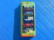 Matchbox Nickelodeon 5 Pack Cars SpongeBob Rugrats Neutron Thornberrys BRAND NEW