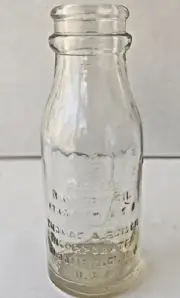 Vintage Edison Battery Oil Thomas A Edison Bloomfield New Jersey Bottle