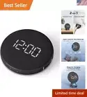 2-in-1 Unified Loud Bed Shaker & Vibrating Alarm Clock for Hearing Impaired/H...