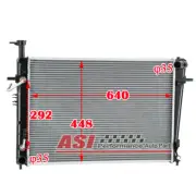 Aluminum Core Radiator For 2004–10 HYUNDAI Tucson JM/ 05-2010 KIA Sportage KM