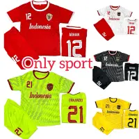 在飛比找蝦皮購物優惠-最新印尼國家隊兒童足球服印尼tinmas兒童足球衫兒童運動衫