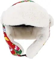 [WOFASHPURET] Cap Adult Trapper Hat Cold-Proof Hat Ear Flap Hat Warmth Hat for Adult Hat for Thickened Hat Bonnet Warmth Trapper Hat Hats Warmth Hat Colorful Blended