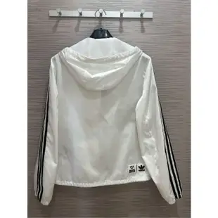 Prada 聯名 adidas 三角鐵牌 尼龍 風衣 連帽 外套