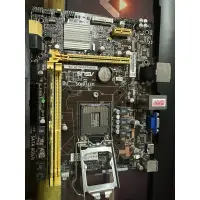 在飛比找蝦皮購物優惠-asus h81m-e 主機板 LGA1150 i5 i3 