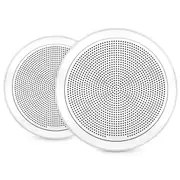 Fusion FM 7.7" 200W Round Marine Speakers - White