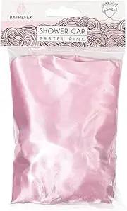 Bathefex Shower Cap, Pastel Pink