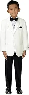 [Spring Notion] Big Boys' Modern Fit Tuxedo Set, No Tail