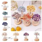 Handmade Crystal Tree Light with USB Cable Creative Crystal Money Tree Lamp