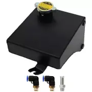 1x Aluminum Radiator Coolant Overflow Bottle Recovery Water Tank Reservoir New