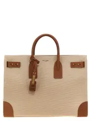 [Saint Laurent] Saint Laurent-Sac De Jour Borse A Mano Beige-Donna OS Beige