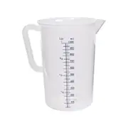 Plastic Polypropylene Measuring Jugs 1Litre