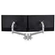 ATDEC AWM DUAL MONITOR ARM SOLUTION - DYNAMIC ARMS - 135MM POST - BLACK - AWMS-2-D13-F-B-K