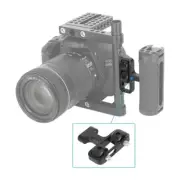 Lightweight Camera Grip Mount Bracket With Double 1/4Inch Thread Screw Feature