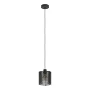 SEGOVIA Pendant Light Black Steel - 206049