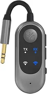 Wireless Transmitter | Wireless Audio Receiver - Plug-and-Play, Multifunctional Automotive Interior Accessories Support Calling for Taxi Cabs Family Vehicles
