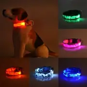 Brand NEW Camouflage light up luminous dog collar. Perfect for night!