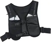 kowaku Running Hydration Vest with Adjustable Waistband Chest Rig Bag Sports Jogging Vest for Hiking