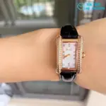 伯爵手錶 PIAGET LIMELIGHT GALA 系列珠寶腕錶 時尚方形手錶皮帶氣質鑲鑽女錶 直徑