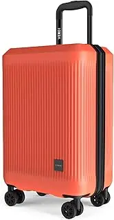[Verdi] Hardside Carry On Luggage with Spinner Wheels, Lightweight Travel Suitcase, Orange, Carry-On 20-Inch