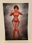 Nathan Szerdy SIGNED Velma Art Print Scooby Doo Mystery Machine Shaggy