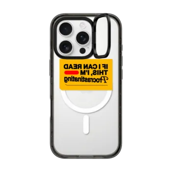 iPhone 16 Pro Impact Ring Stand Case MagSafe Compatible PROCRASTINATING