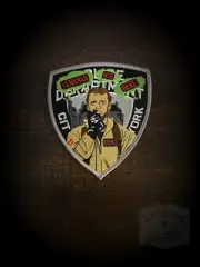 Peter Venkman Ghostbusters NYPD SLIMED Patch
