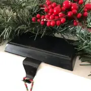 The Christmas Shoppe Black Metal Base Stocking Holder (Set of 2)