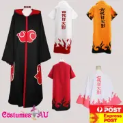 Naruto Akatsuki Sasuke Uchiha Anime Costume Japanese Suits Anime Cloak Cosplay