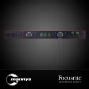 Focusrite Scarlett 18i20 Gen 4 18-in/20-out USB Audio Interface w/ Auto Gain