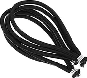 Abaodam 5Pcs Heavy Duty Bungee Cords Tarp Fasteners for Tent Fixing Canopy and Outdoor Use Reliable Elastic Shock Cord for Camping and More