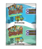 Betty Crocker Scooby-Doo Fruit Snacks, .9 Oz Bag, 96 Bags Per Case