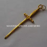 Craft Lodge Officers Collar Jewel (Tyler)(Gilt)