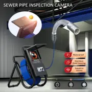 Sewer Pipe Inspection Keyboard Meter Counter DVR Video 23mm Endoscope Camera