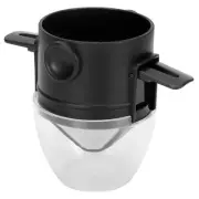 US Stainless Steel Coffee Filter Drip Coffee Tea Holders Funnel Dripper Home Use