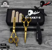Professional Barber Hairdressing Scissors & Thinning Set In JAPANESE STEEL 5.5"