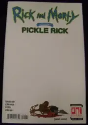 RICK AND MORTY PICKLE RICK 1 ONI EXCLUSIVE SKETCH VARIANT COMIC KNOWLES 2018 NM